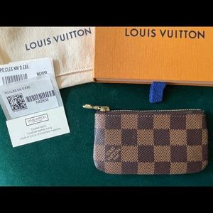 ❌SOLD❌ Louis Vuitton Key Pouch Damier Ebene